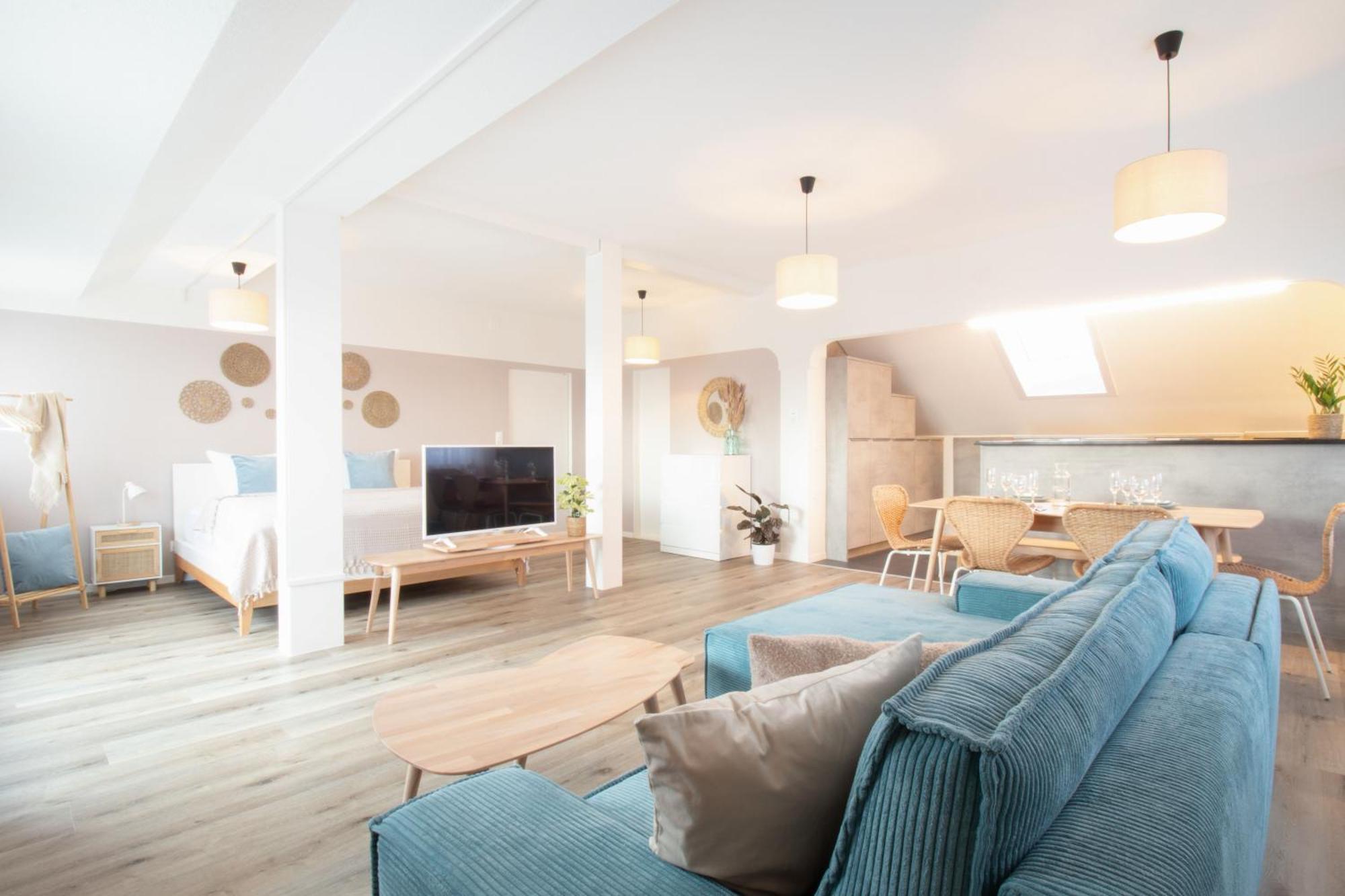 Loewe Apartment Blau Нойгаузен-ам-Райнфалль Екстер'єр фото
